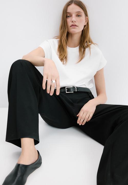 MANGO - T-shirtsevilla - white
