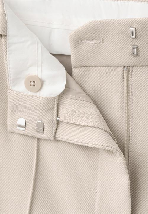 MANGO - Trousers paris  -  light beige