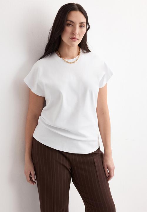 MANGO - T-shirtsevilla - white