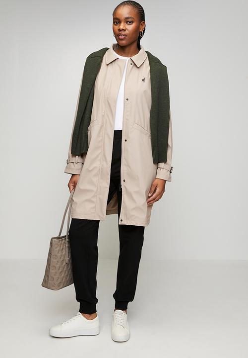 POLO - Wmn Nina All Weather Jacket - Taupe