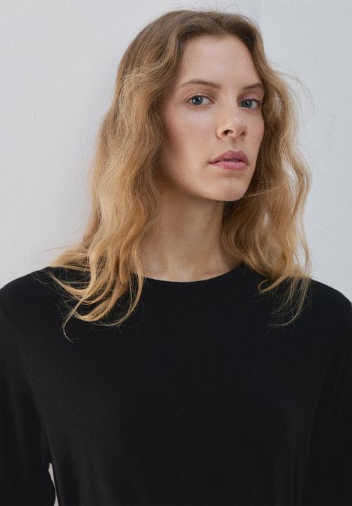 MANGO - Dress sza - black