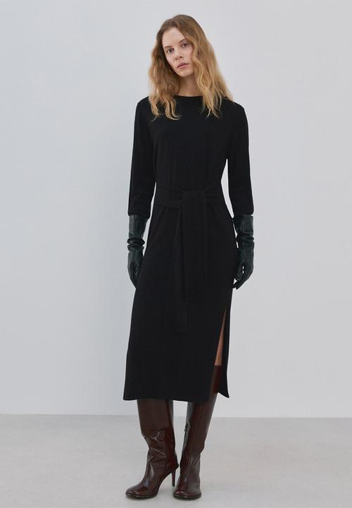 MANGO - Dress sza - black