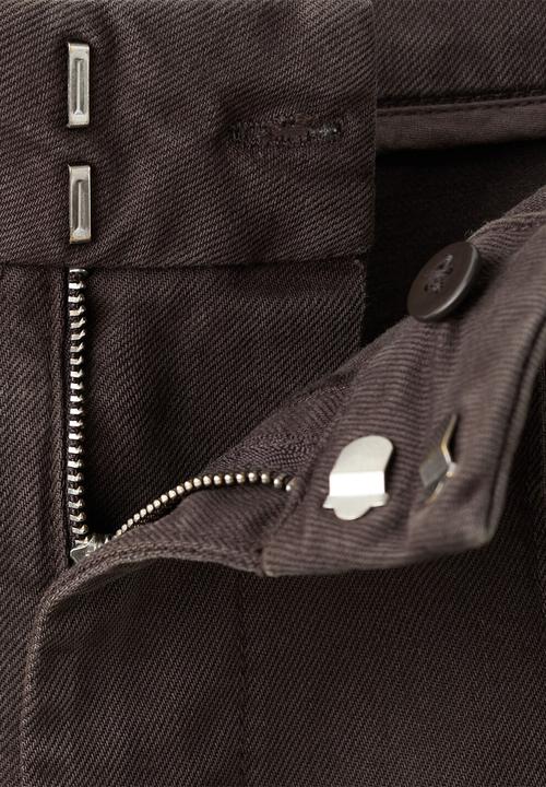 MANGO - Jeans paloma - dark brown