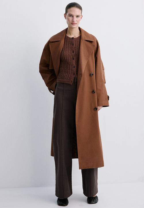 MANGO - Jeans paloma - dark brown