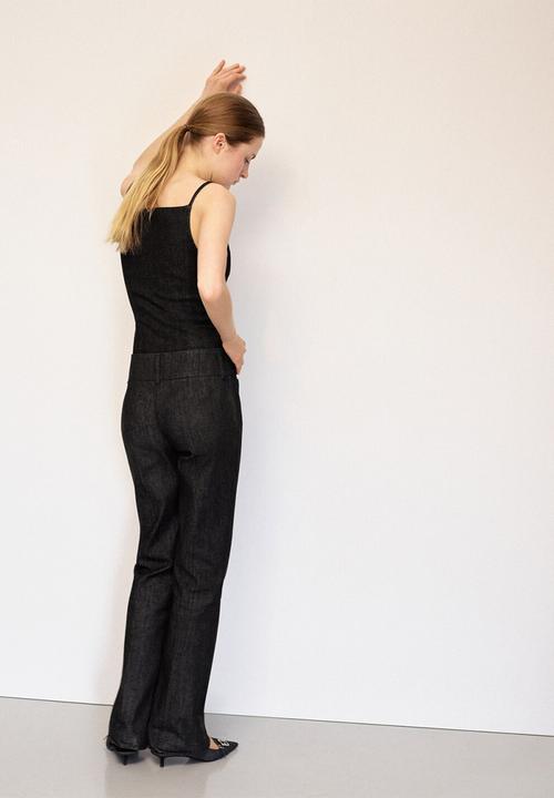MANGO - Top june - black