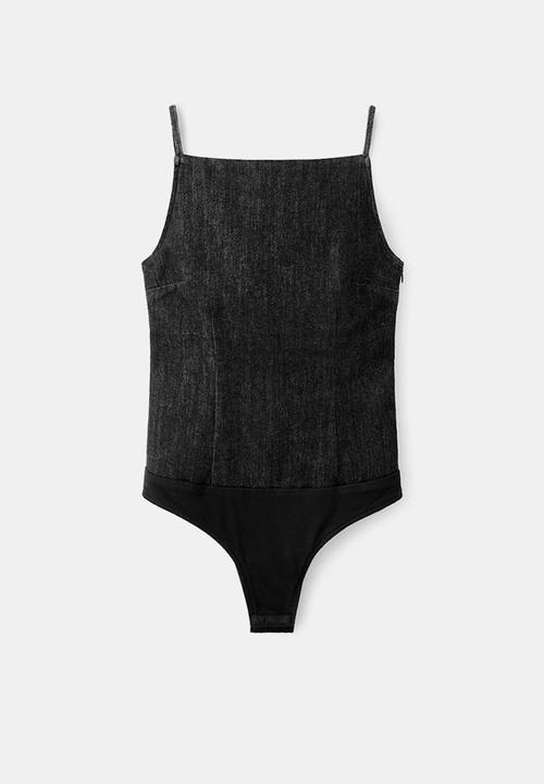 MANGO - Top june - black