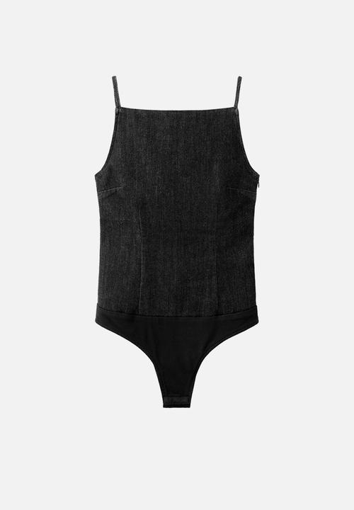 MANGO - Top june - black
