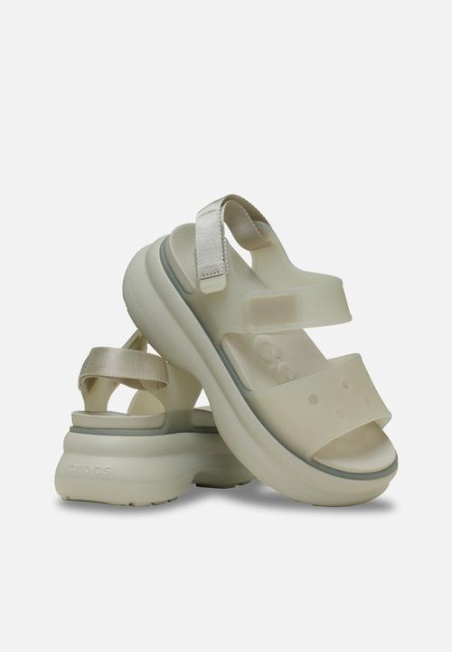 Crocs - soho frosted y strap sandalslingBack - brown