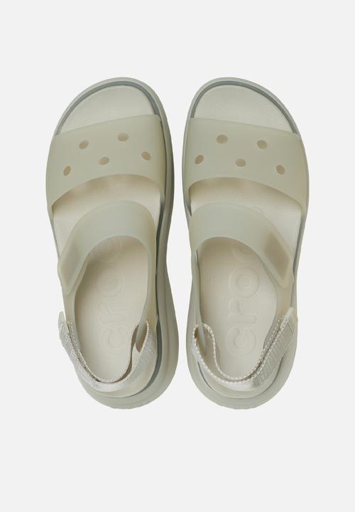 Crocs - soho frosted y strap sandalslingBack - brown