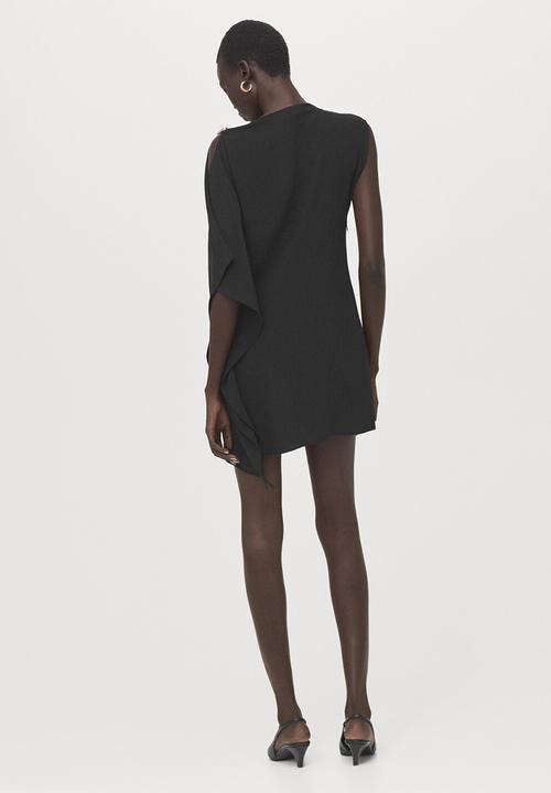 MANGO - Dress moon - black