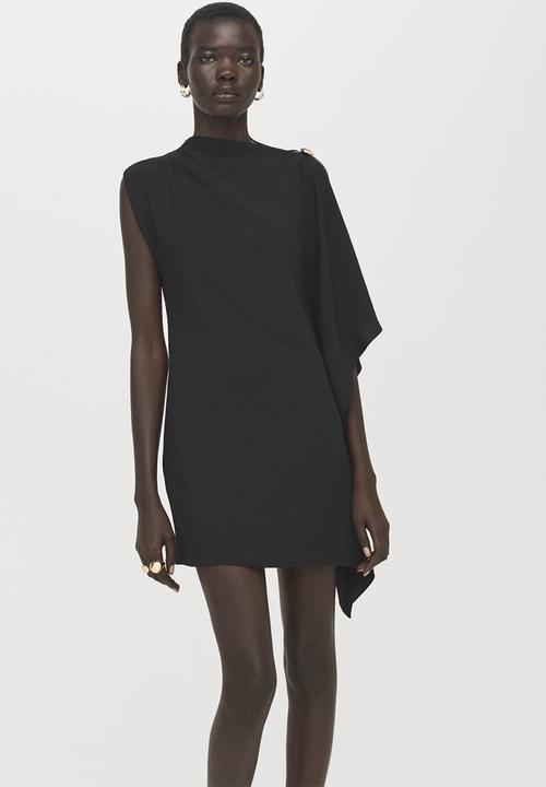 MANGO - Dress moon - black