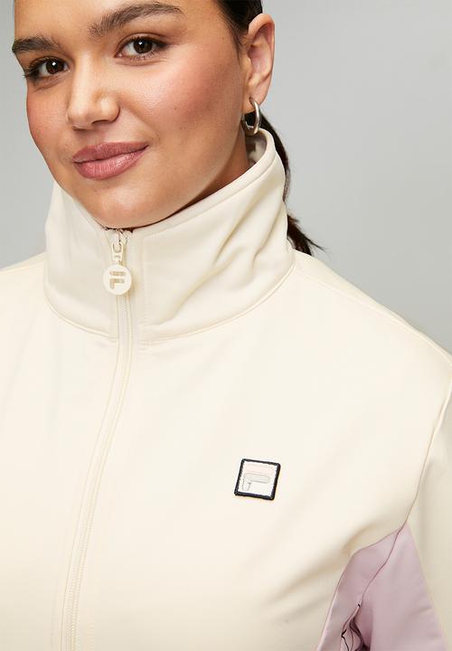 FILA - Plus Keshia Jacket - Antique White & Pale Lilac