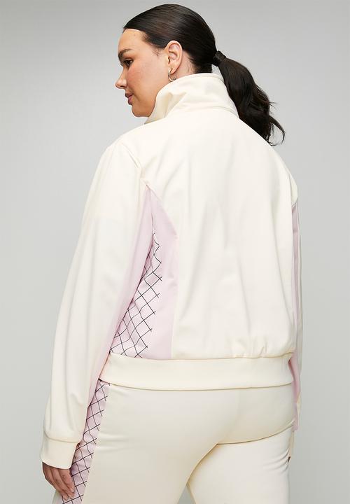 FILA - Plus Keshia Jacket - Antique White & Pale Lilac