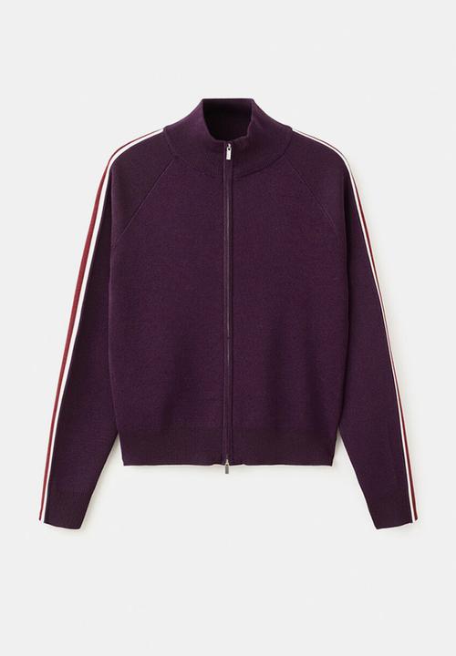 MANGO - Cardigan barneda - dark red