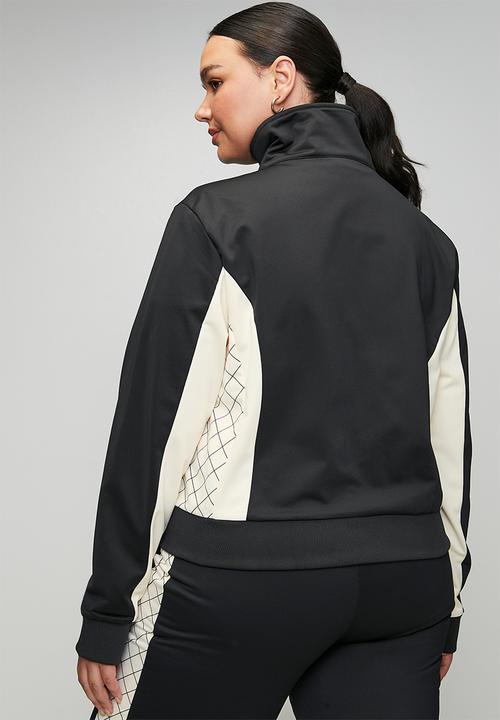 FILA - Plus Keshia Jacket - Black & Antique White