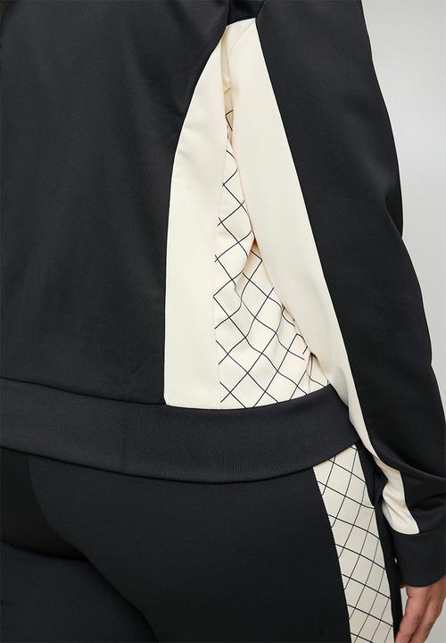 FILA - Plus Keshia Jacket - Black & Antique White
