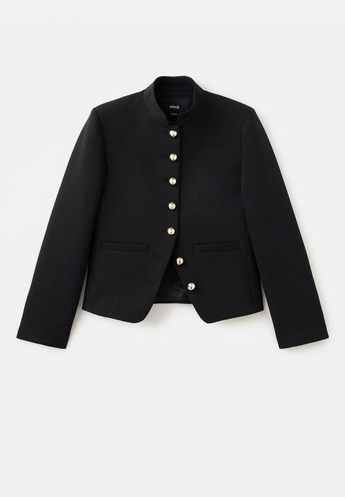 MANGO - Jacket negroni - black
