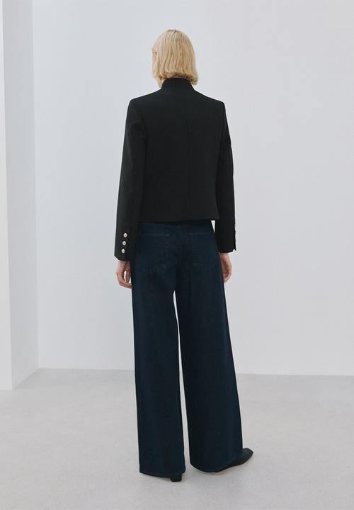 MANGO - Jacket negroni - black
