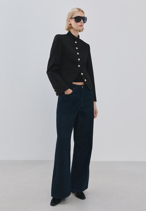 MANGO - Jacket negroni - black