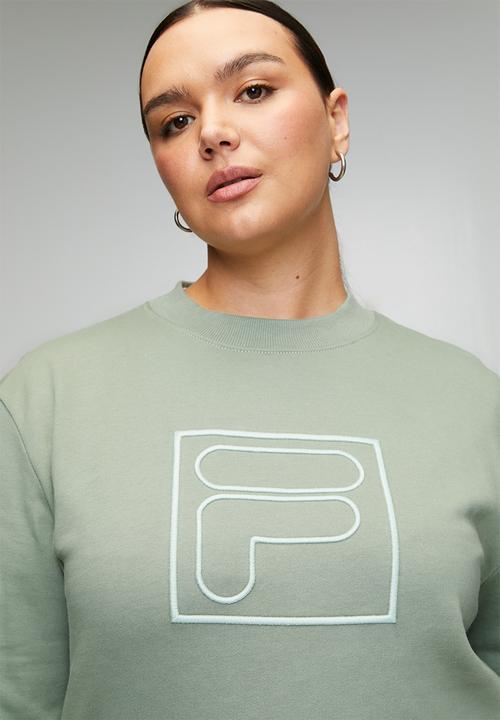 FILA - Plus Tilly Sweatshirt - Iceberg Green