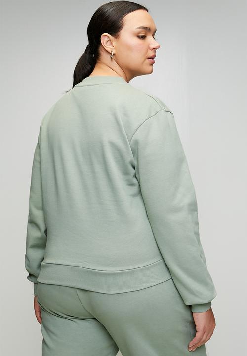 FILA - Plus Tilly Sweatshirt - Iceberg Green