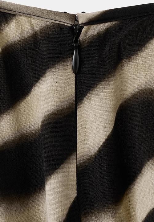 MANGO - Trousers glaciar - black