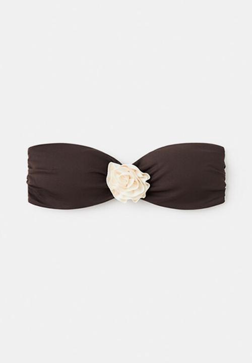 MANGO - Bikini top fiji - brown