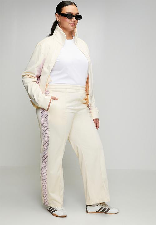 FILA - Plus Keshia Pants - Antique White & Pale Lilac