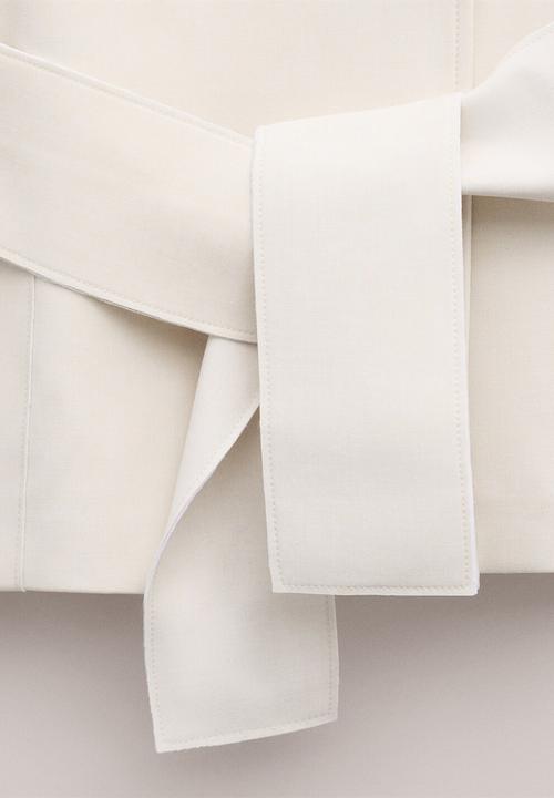 MANGO - Jacket lisboa- light beige