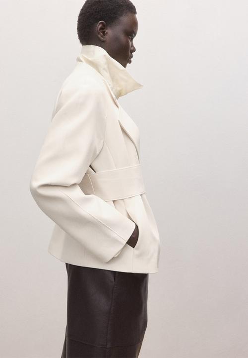 MANGO - Jacket lisboa- light beige