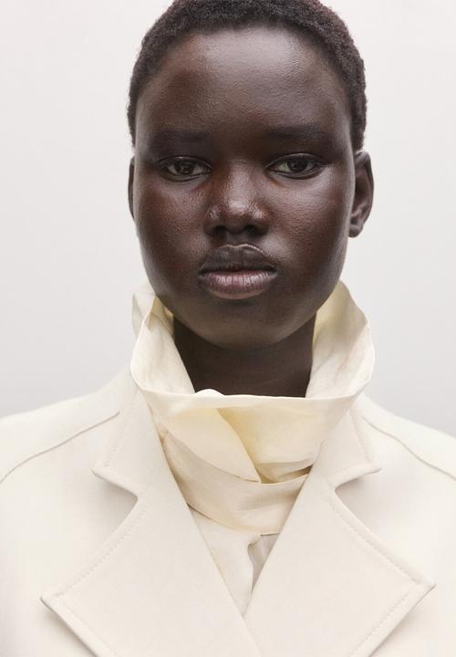 MANGO - Jacket lisboa- light beige