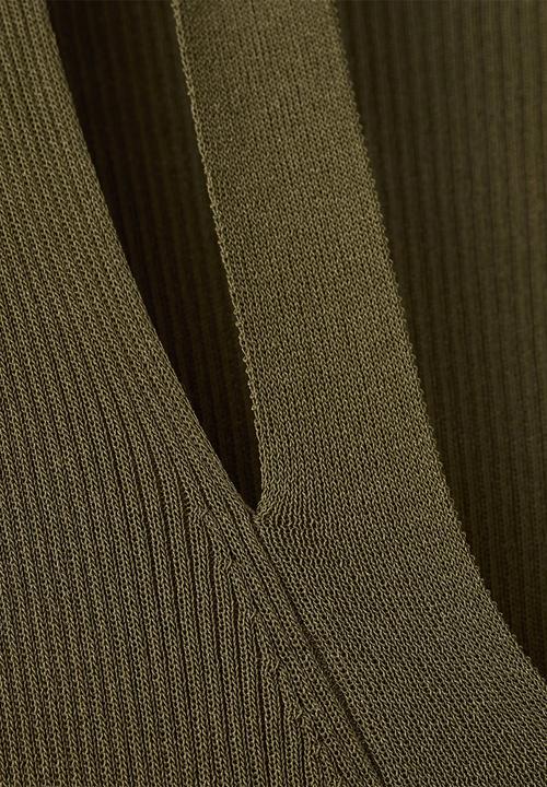 MANGO - Dress casandra - beige/khaki