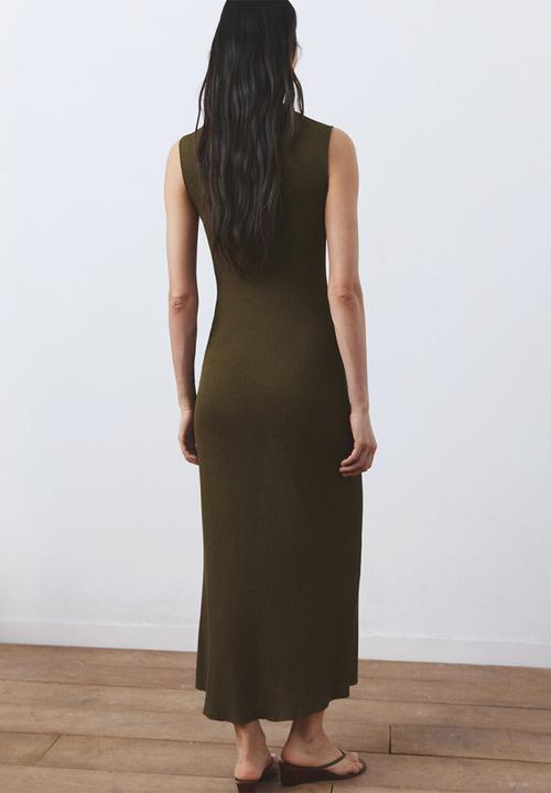 MANGO - Dress casandra - beige/khaki