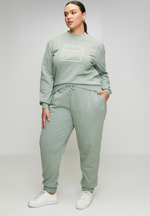 FILA - Plus Tilly Sweatpants - Iceberg Green