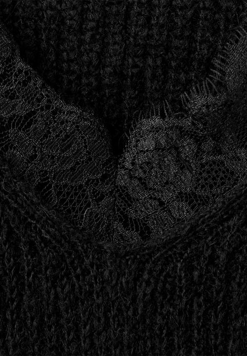 MANGO - Sweater encarna- black