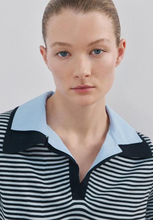 MANGO - Sweater cesar- navy
