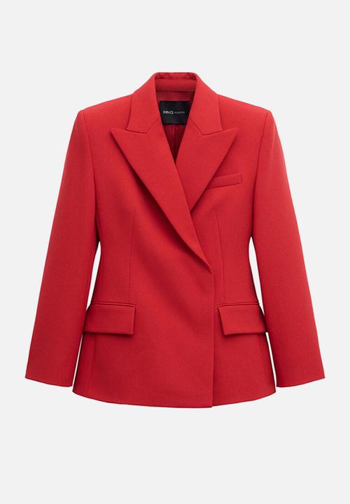 MANGO - Blazer kansas- red