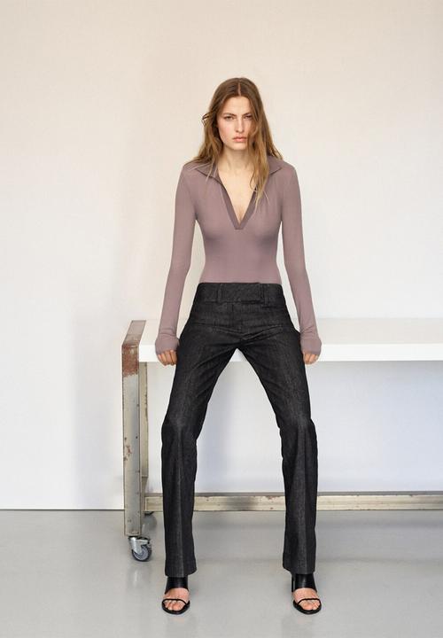 MANGO - Bodysuit poli - light pastel brown