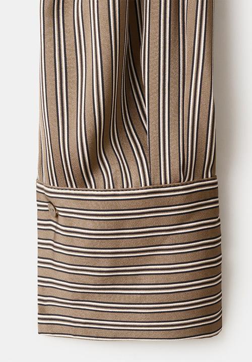 MANGO - Shirt ideale- medium brown