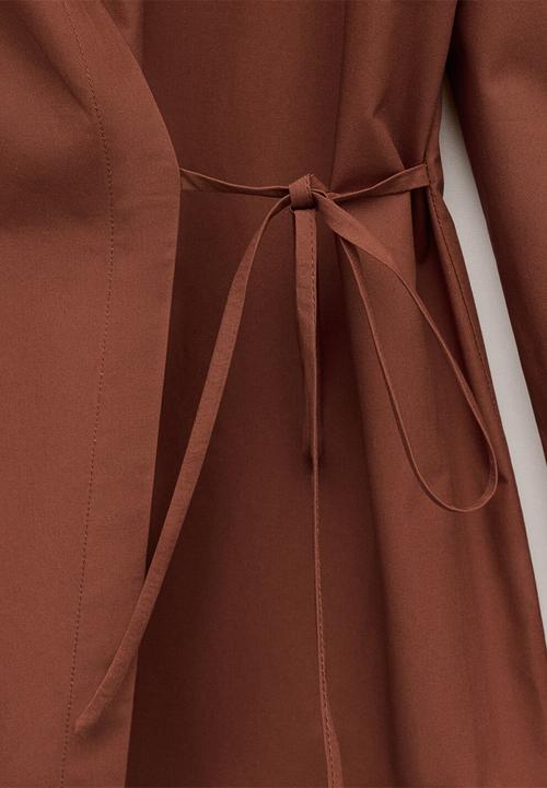 MANGO - Shirt david- rust/copper
