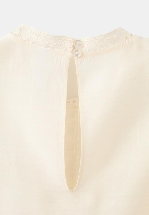 MANGO - Blouse inma- light beige