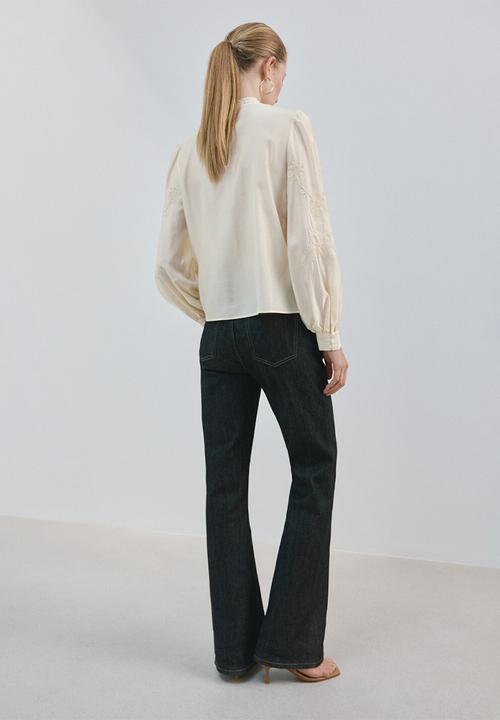 MANGO - Blouse inma- light beige