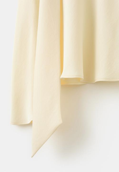 MANGO - Blouse neni - light beige