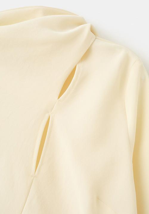 MANGO - Blouse neni - light beige