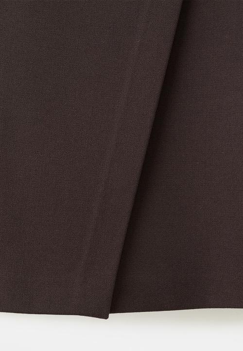MANGO - Skirt candela2 - dark brown