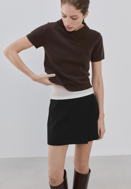 MANGO - Skirt candela2- black