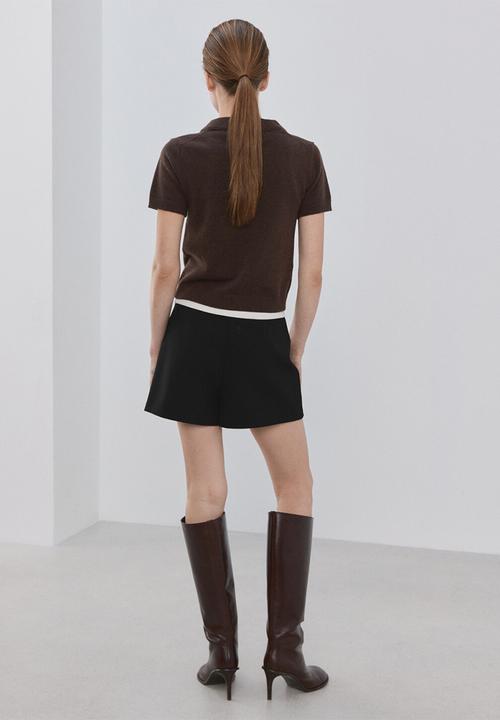 MANGO - Skirt candela2- black