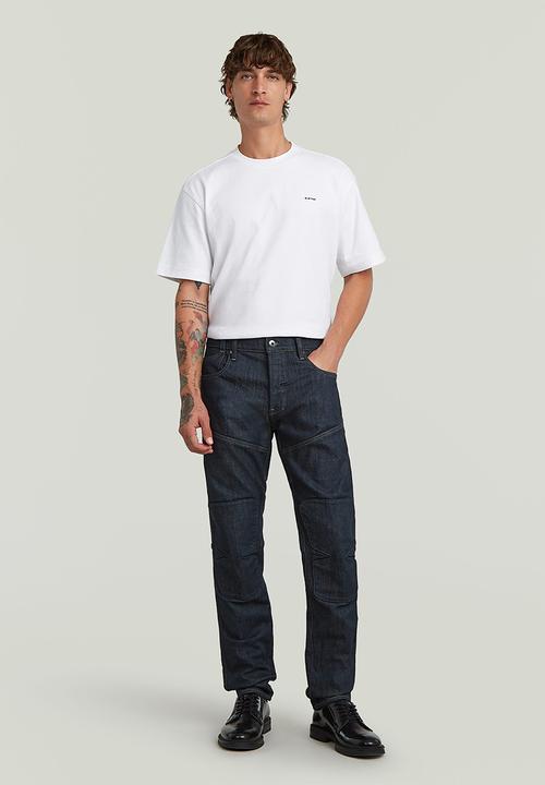 G-STAR - Biker Patched 3D Slim - Neo Raw Denim