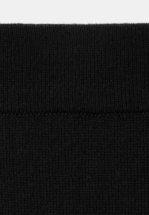 MANGO - Skirt sza - black