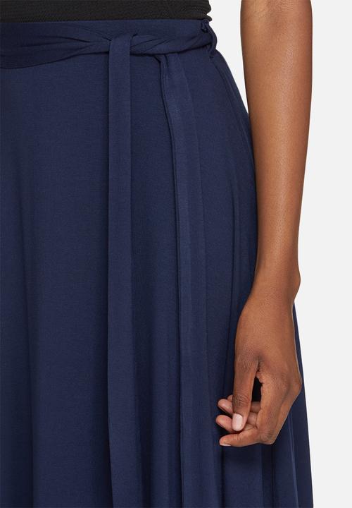 dailyfriday - Tie waist midi skirt